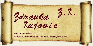 Zdravka Kujović vizit kartica